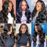 13X4 Lace Frontal Human Hair Wigs For Women 28 Inch Brazilian Body Wave Lace Front Wig Pre-plucked Hairline with Baby Hair Wigs