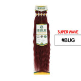 Julianna Deep Wave Synthetic Hair Bulk For Braiding Hair 20Inch Hair Bundles No Weft Natural Black Hair Extensions Wholesale
