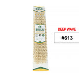 Julianna Deep Wave Synthetic Hair Bulk For Braiding Hair 20Inch Hair Bundles No Weft Natural Black Hair Extensions Wholesale
