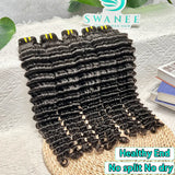 28 30 Inch Deep Wave Human Hair Bundles Unprocessed Weaving Raw Virgin Curly Hair Bundles Weave Extensions Deals For Woman