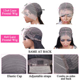 4x4 5x5 HD Lace Frontal Glueless Bob Wig Human Hair 10 Inch Straight Human Hair Wig Pre Plucked HD Short Bob Lace Front Wig 13x4