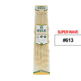 Julianna Deep Wave Synthetic Hair Bulk For Braiding Hair 20Inch Hair Bundles No Weft Natural Black Hair Extensions Wholesale