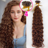 613 Flat Tip Hair Deep Wave 100% Human Vietnamese Bundles Extensiones Cabello Keratin K Tips Braiding Real Natural Fusion Hair