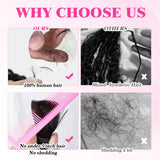Water Wave Curly 100% Human Hair Bundles for Boho Braid No Weft Deep Wave Brazilian Virgin Hair Bulk for Braiding Extension